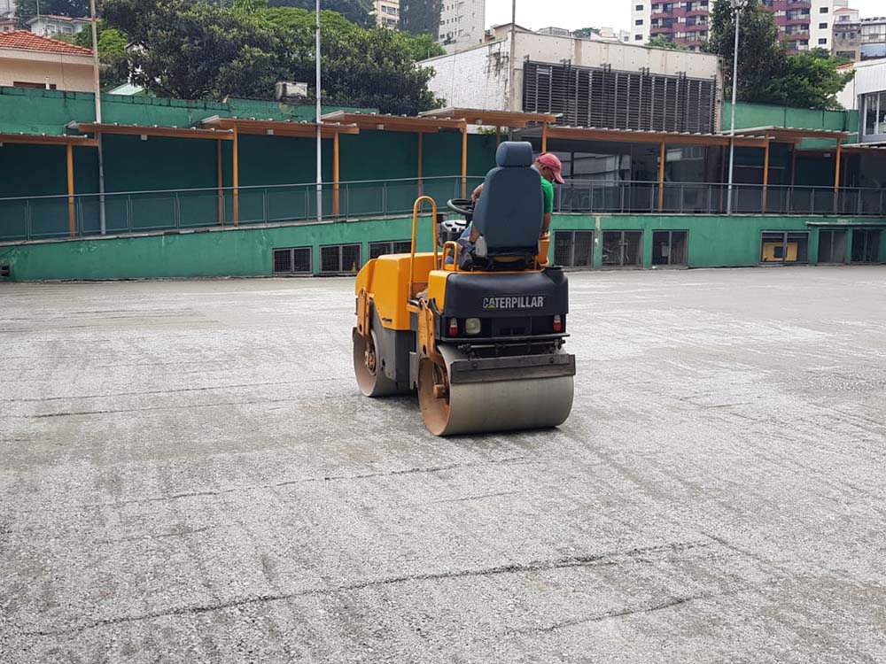 Empolamento aterro compactado em Alphaville da Terraplenagem Farias