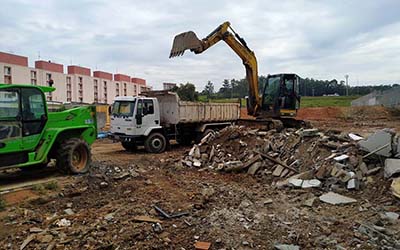 Empresa de remoção de entulho em São Paulo
