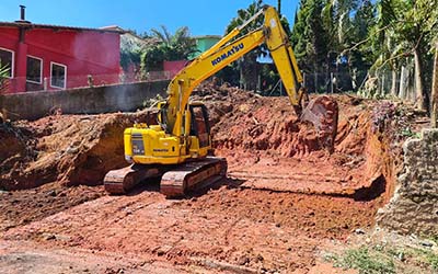 Locação de escavadeira em Barueri